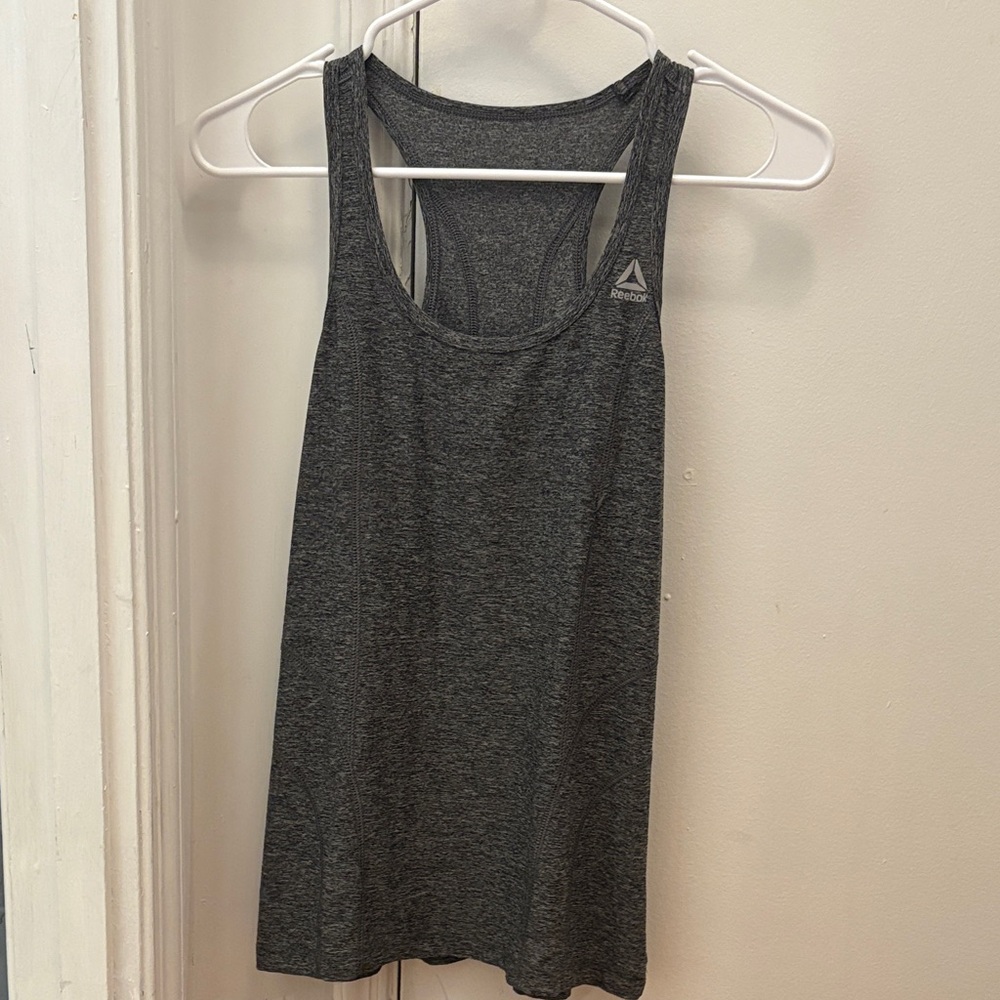 Reebok Charcoal Heather Tank Top for Women